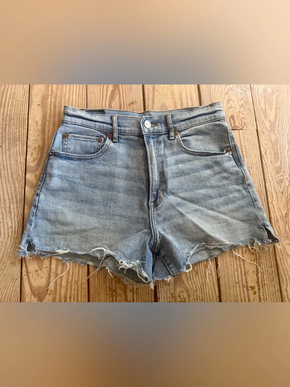 American Eagle Highest Rise 90s Boyfriend Short size 8 - Picture 1 of 5